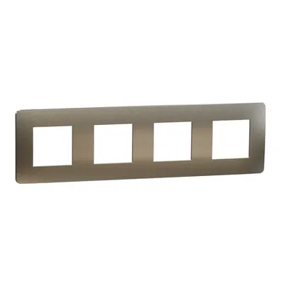 Placa ornament, Unica Studio Metal, patru module, auriu