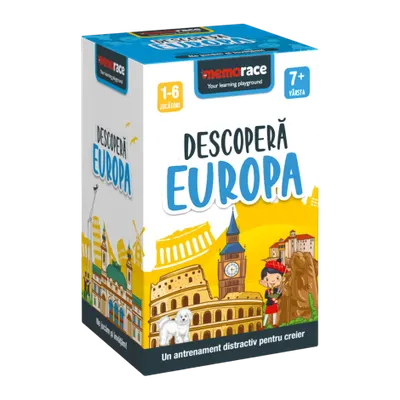 Memorace – Descopera Europa | Joc educativ de cultura generala