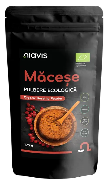 Macese Pulbere ecologica, 125g, Niavis