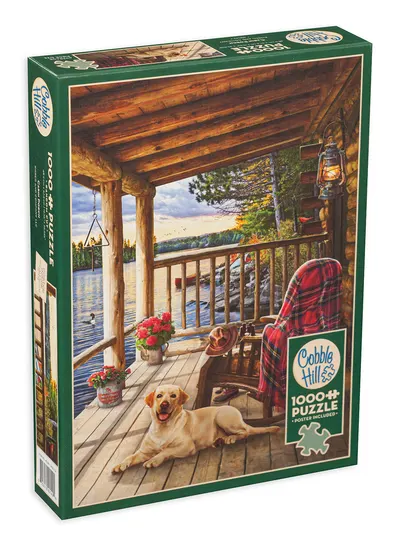 Puzzle Cobble Hill din 1000 de piese - Verandaconfortabila , Greg Giordano