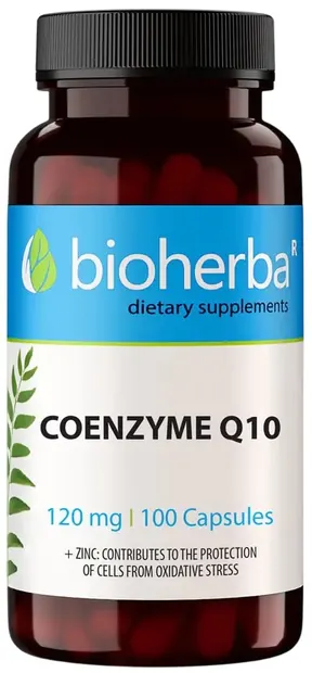 Coenzyme Q10, 120 mg, 100 capsule, Bioherba