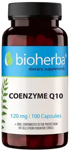 Coenzyme Q10, 120 mg, 100 capsule, Bioherba
