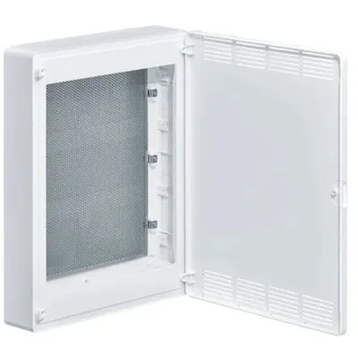 Tablou aparent Hager VS318PZF, Golf, multimedia, IP40, 54M, alb