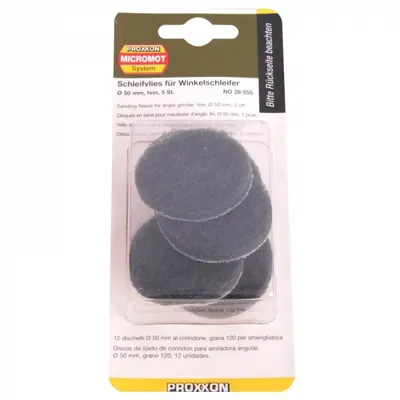 Set pasle autoadezive pentru LHW Proxxon 28555, O50 mm, granulatie fina, 5 bucati
