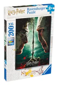 Puzzle Ravensburger din 200 XXL de piese - Harry Potter vs Voldemort