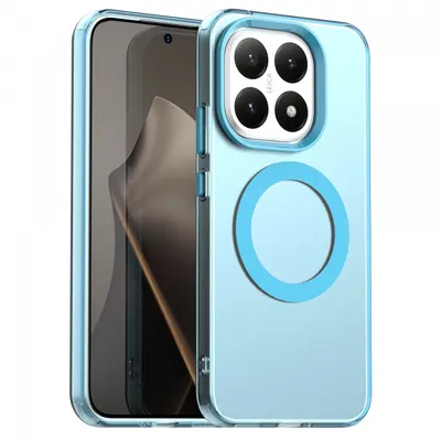 Husa MagSafe pentru Xiaomi 15T, Techsuit, CandyCase, Albastra