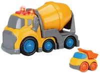 Set de joacă Felyx Toys - Kiddy Go, camion beton, cu lumini si sunete