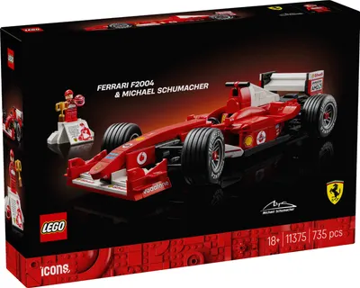 LEGO® Icons - Ferrari F2004 si Michael Schumacher (11375)