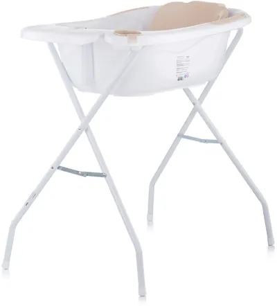Cadita cu reductor si suport Chipolino - Vela, mocha, 87 cm