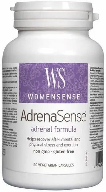 WomenSense AdrenaSense, 90 capsule vege, Natural Factors