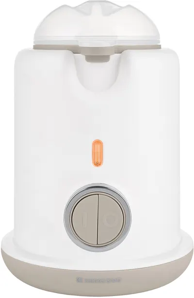 Încălzitor electric 3 în 1 KikkaBoo - Warmy, cu storcător și ulcior, Beige