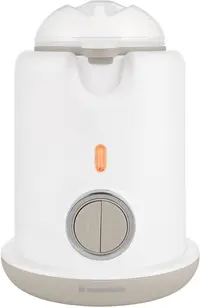 Încălzitor electric 3 în 1 KikkaBoo - Warmy, cu storcător și ulcior, Beige