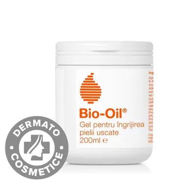Gel pentru ingrijirea pielii uscate Bio-Oil, 200ml, Bio-Oil