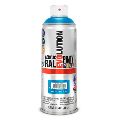 Spray Vopsea acrilica albastru deschis, interior / exterior, ral 5015, 400 ml