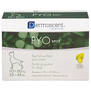 Dermoscent PYOspot 10-20 kg, 4 pipete