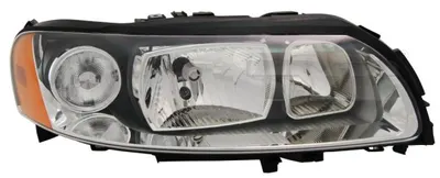 Far stanga (H7 H9, electric, fundal negru) VOLVO S60 I, V70 II, XC70 CROSS COUNTRY