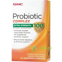 Probiotic Complex Extra Strength 100 Miliarde Culturi Vii (CFU) 20cps vegetale