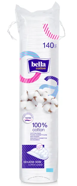 Bella Discuri cosmetice rotunde, 140 bucăți