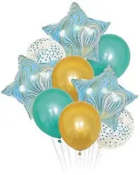 Set de baloane PartyGo - Stele, 9 buc