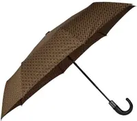 Umbrelă pliabilă Hugo Boss Monogram - maro