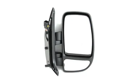 Oglinda dreapta potrivit NISSAN INTERSTAR; OPEL Movano; RENAULT MASTER 2004-2010 - electrica incalzita, brat scurt