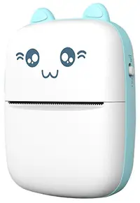 Set Mini imprimanta termica si 10 role hartie