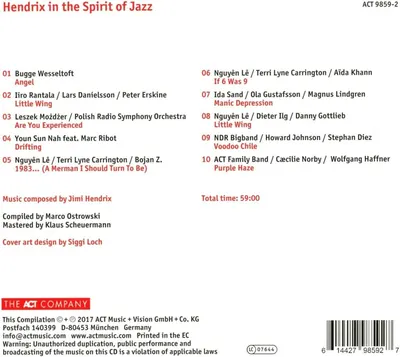 Hendrix In The Spirit Of Jazz