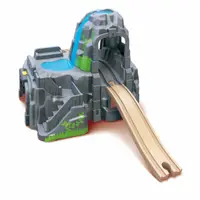 Set de joaca tunel montan cu sunete si lumini Hape Mountain Tunnel
