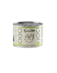 GUSSTO Cat Fresh Chicken Prawns 200 g hrana premium pisici, cu pui si creveti