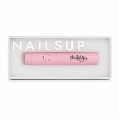 Lampă UV/LED Tip Lanternă NAILSUP Roz 3W pentru Polygel, Nail Art și Detalii Fine