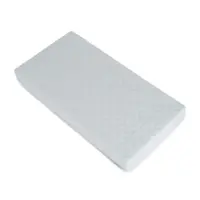 Saltea de spuma cu cocos Moni Hugzzz 60 x 120 x 12 cm Alb