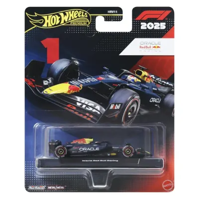 Masinuta Formula 1 Hot Wheels Premium Die-Cast 1:64 - Team Red Bull Driver 1
