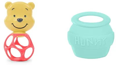 Jucărie zornăitoare și de dentiție Bright Starts Disney Baby – Winnie the Pooh