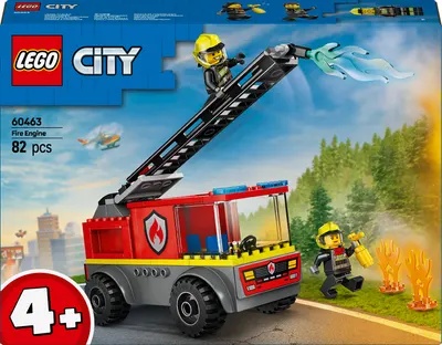 Constructor LEGO City - Camion de pompieri cu scară (60463)