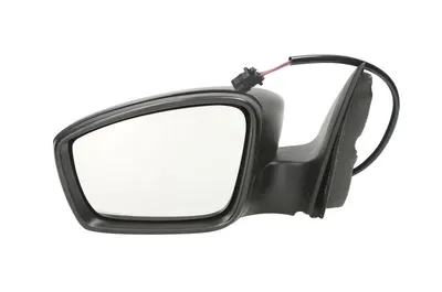 Oglinda stanga potrivit SEAT TOLEDO IV; SKODA RAPID dupa 2012 - electrica incalzita, crom