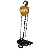 Palan macara manuala 1T/3m, lant 6mm Stager HS-C-1T