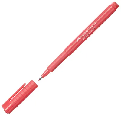 Liner Faber-Castell 1554 - Portocaliu-roz pastel, 0.8 mm