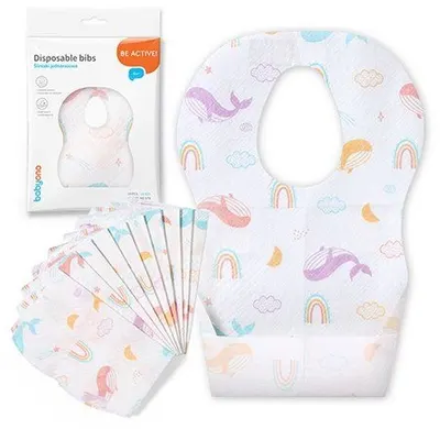 Bavetă de unică folosință Babyono - 10 bucăți