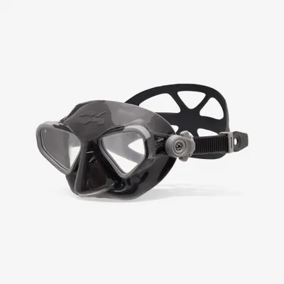 Mască scufundări/ apnee 2 lentile Volum mic Anti-aburire Falcon Negru