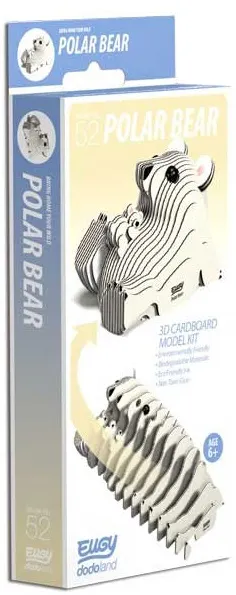 Eugy - Figura de asamblare a ursului polar 3D