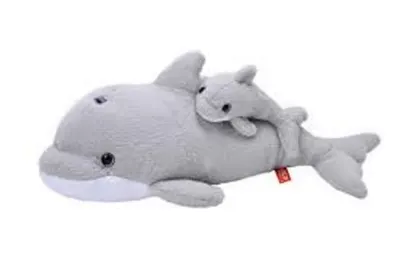Jucarie de plus - Mama si puiul delfin