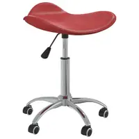 Gossi scaun pentru salon spa, rosu vin, piele ecologica