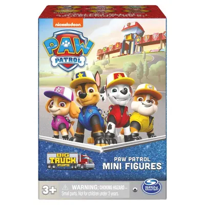Camion cu mini figurina surpriza Paw Patrol Big Truck Pups