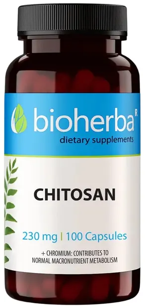Chitosan, 230 mg, 100 capsule, Bioherba