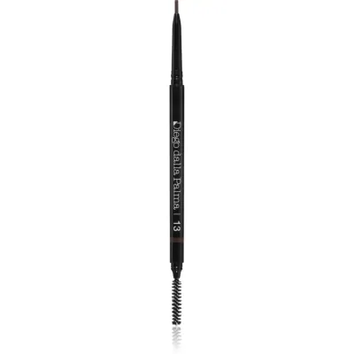 Diego dalla Palma High Precision Brow creion sprâncene precise rezistent la apa culoare 13 Charcoal Brown 0,09 g