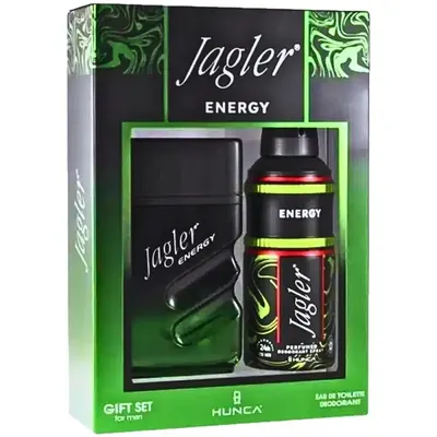 Set Cadou Barbati Jagler Energy, Apa de Toaleta 90 ml, Deodorant 150 ml