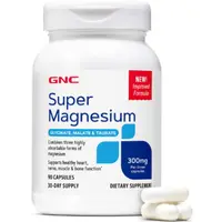 Formula Avansata cu Magneziu Glicinat, Malat si Taurat pentru Absorbtie Superioara 90cps