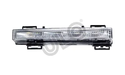 Lumini de zi daylight fata stanga (LED, culoare negru) potrivit MERCEDES GLK X204, GL-KLASA X166, M ML-KLASA W166 2011-2015