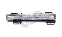 Lumini de zi daylight fata stanga (LED, culoare negru) potrivit MERCEDES GLK X204, GL-KLASA X166, M ML-KLASA W166 2011-2015