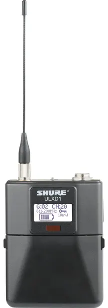 Transmițător wireless Shure - ULXD1-P51, negru